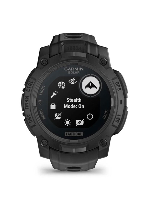 Смарт-часы Garmin Instinct 3, Tactical, Solar, 45mm, Black, GPS смарт-годинник (010-02934-50)