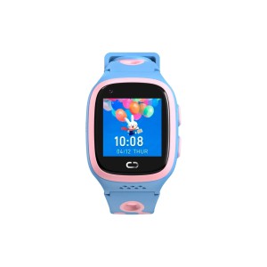 Смарт-часы Canyon ZEFIR KW-49 E-SIM 4G GPS Pink-Blue Дитячий смарт-годинник (CNE-KW49PB)