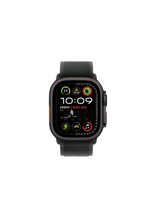Смарт-годинник Apple Watch Ultra 2 2024 GPS + Cellular 49mm Black Titanium Case with Black Trail Loop - S/M (MX4U3UL/A)