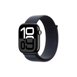 Смарт-годинник Apple Watch Series 10 GPS 46mm Jet Black Aluminum Case with Ink Sport Loop (MWWR3QH/A)