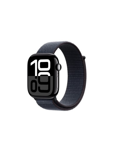 Смарт-годинник Apple Watch Series 10 GPS 46mm Jet Black Aluminum Case with Ink Sport Loop (MWWR3QH/A)