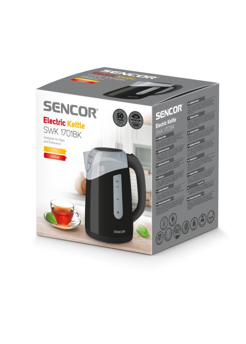 Електрочайник Sencor SWK1701BK