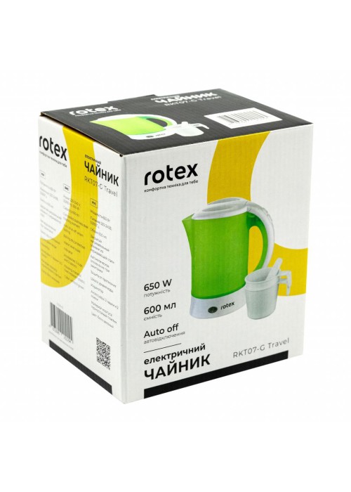 Електрочайник Rotex RKT07-G Travel