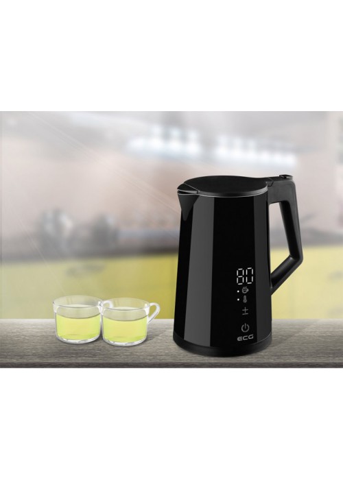 Електрочайник ECG RK 1893 Digitouch Black