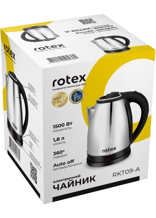 Електрочайник Rotex RKT09-A