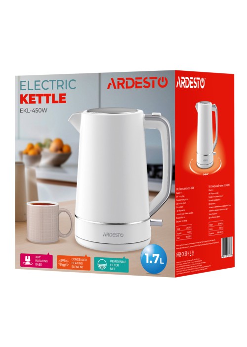 Електрочайник Ardesto EKL-450W