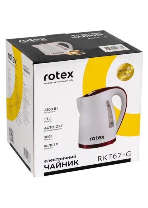 Електрочайник Rotex RKT67-G
