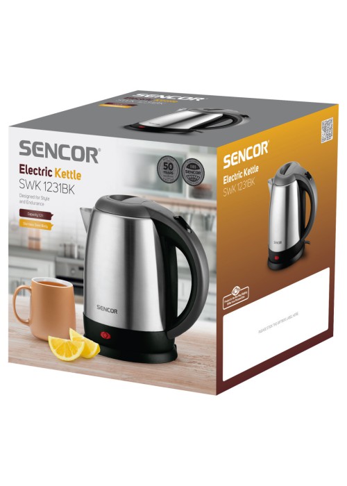 Електричний чайник Sencor SWK1231BK
