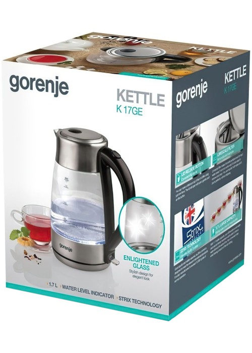 Електрочайник GORENJE K 17 GED