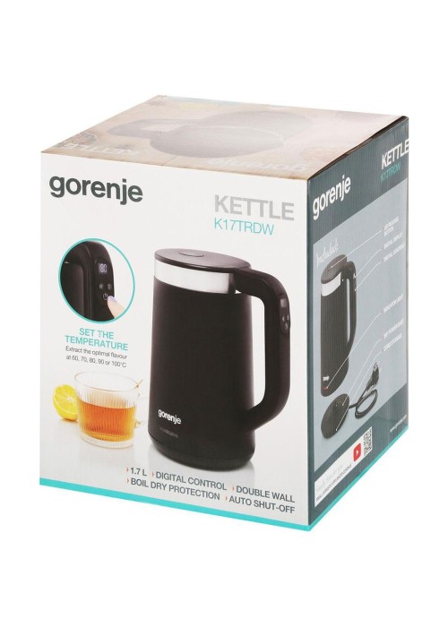 Електрочайник GORENJE K 17 TRDW