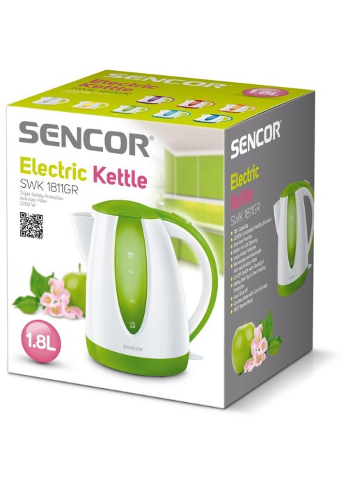 Електрочайник Sencor SWK 1811 GR (SWK1811GR)