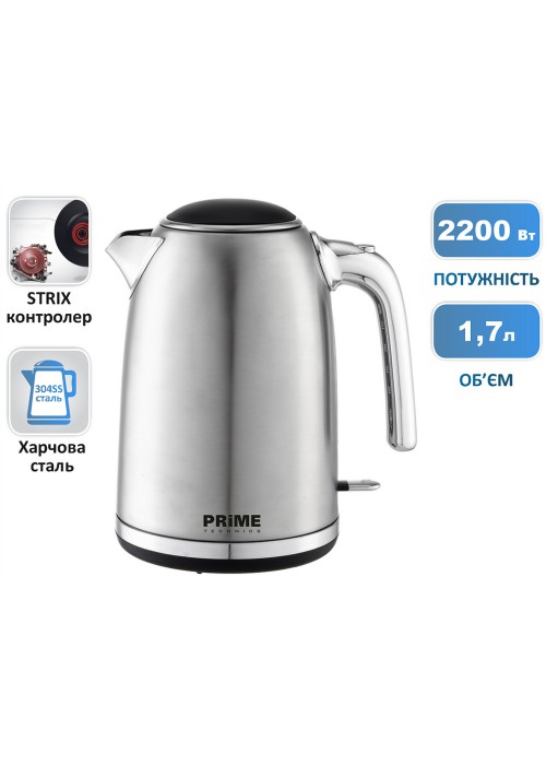 Електрочайник PRIME Technics PKX 1785 X
