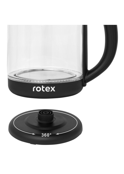 Электрочайник Rotex RKT90-G (скло, підсвітка)