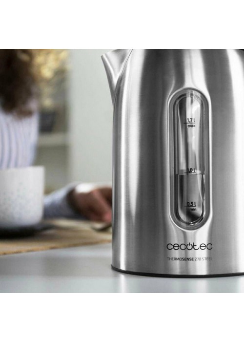 Електрочайник Cecotec ThermoSense 270 Steel CCTC-01514 (8435484015141)