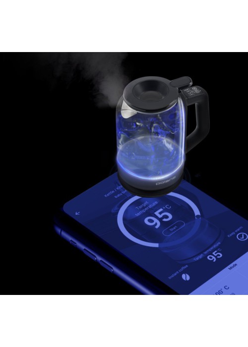 Электрочайник POLARIS PWK 17107CGLD WIFI IQ Home Чорний