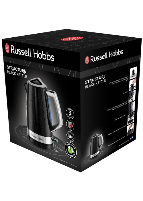 Чайник RUSSELL HOBBS 28081-70 Structure Чорний