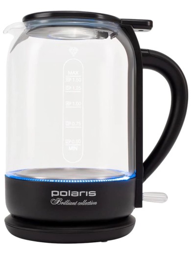 Электрочайник POLARIS PWK 17103CGL Water Way Pro Чорний