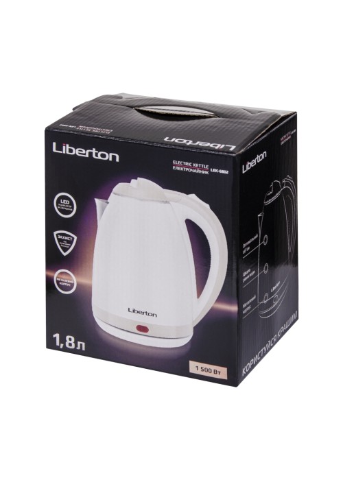 Електрочайник Liberton LEK-6802