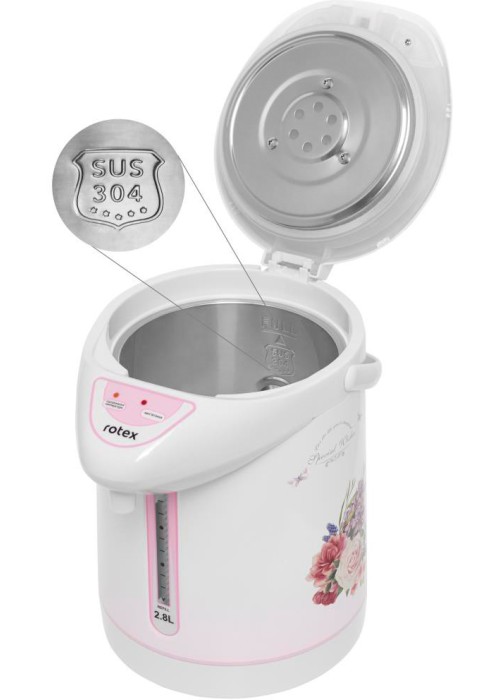 Термопот Rotex RTP302-W (800W, 2.8l)