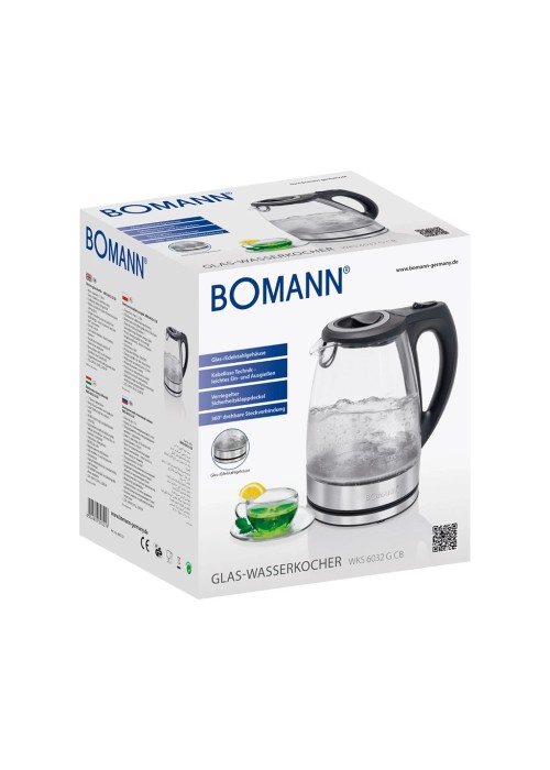 Електрочайник Bomann WKS 6032 G CB (WKS6032GCB)