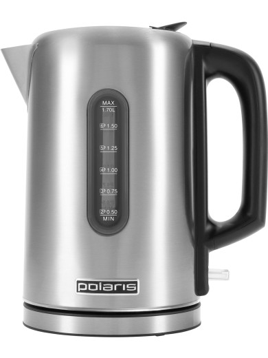 Электрочайник POLARIS PWK 17101CA Water Way Pro Сталевий