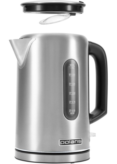 Электрочайник POLARIS PWK 17101CA Water Way Pro Сталевий