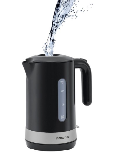 Електрочайник POLARIS PWK 1803C Water Way Pro Чорний