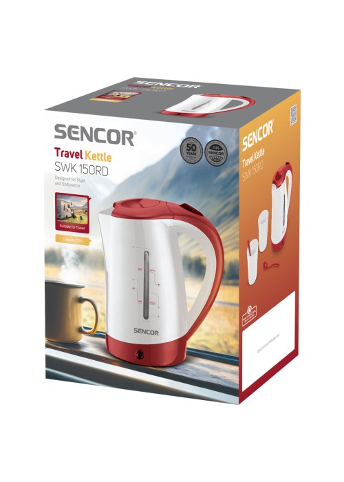 Електрочайник Sencor SWK 150 RD (SWK150RD)
