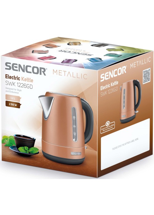 Чайник SENCOR SWK1226GD