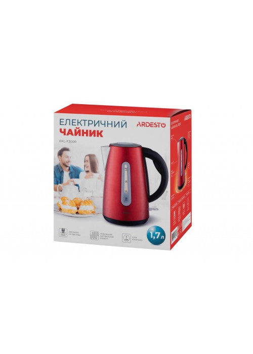 Електрочайник Ardesto EKL-F300R