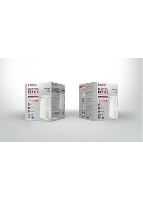 Електрочайник ECG RK 1893 Digitouch White