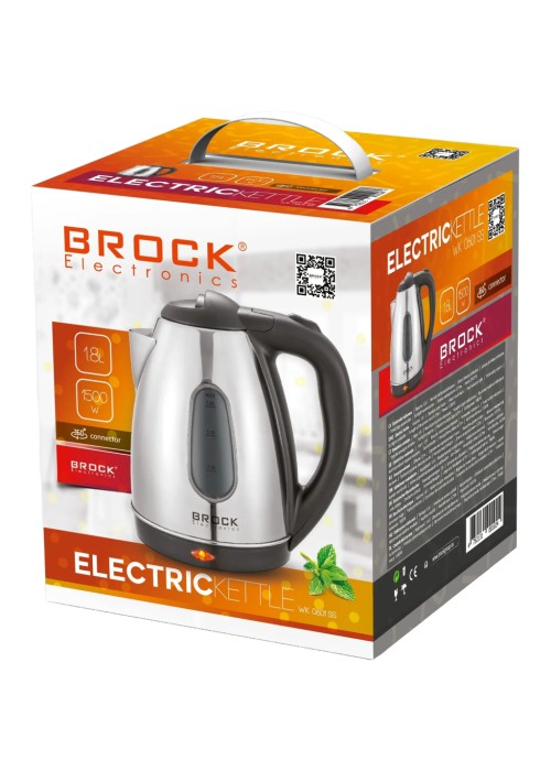 Електрочайник Brock WK 0601 SS