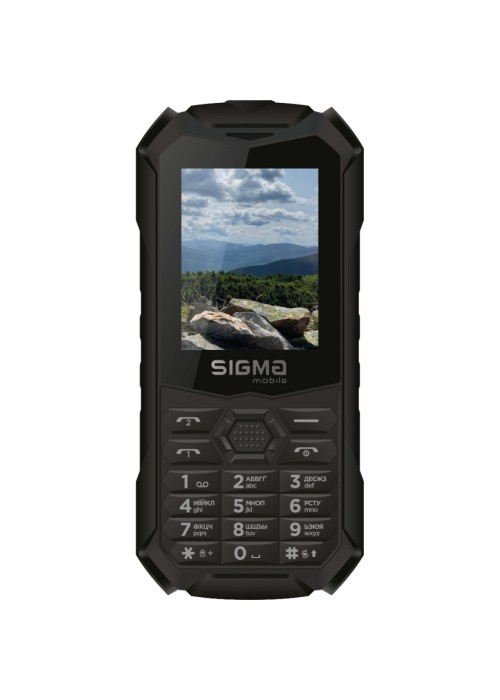 Смартфон Sigma X-treme PV68 Black (4827798738214)