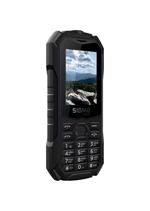 Смартфон Sigma X-treme PV68 Black (4827798738214)