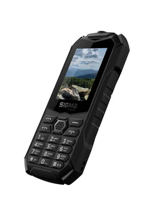 Смартфон Sigma X-treme PV68 Black (4827798738214)