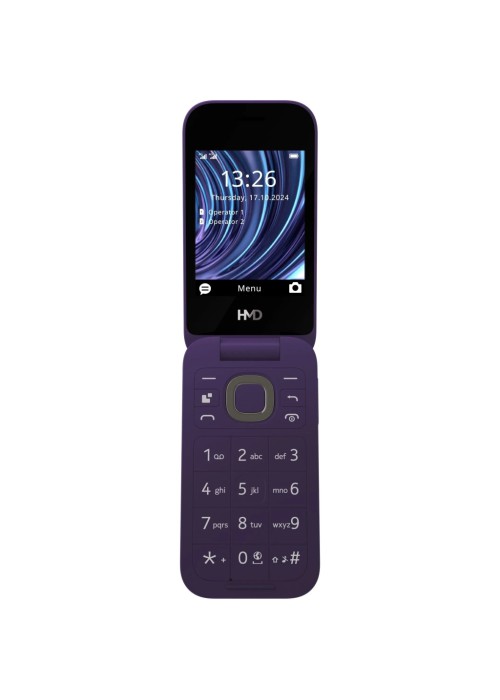 Смартфон HMD 2660 4G Flip DS Violet