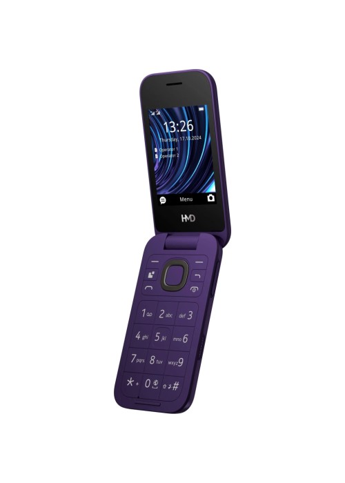 Смартфон HMD 2660 4G Flip DS Violet