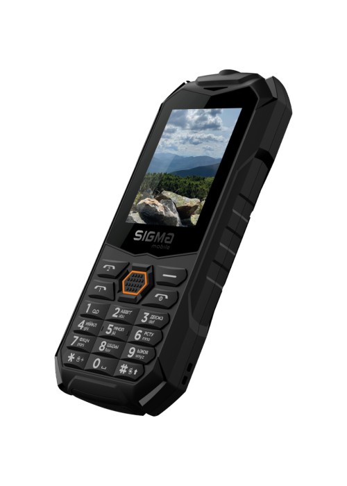 Смартфон Sigma X-treme PV68 Black Orange (4827798738221)