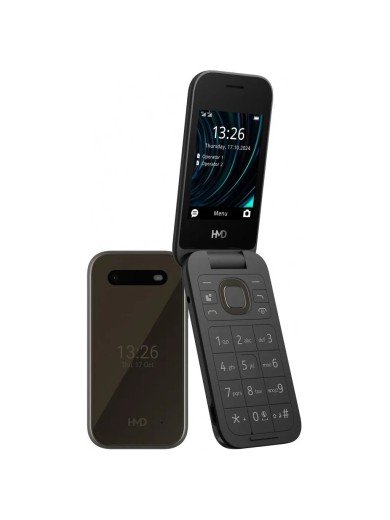 Смартфон HMD 2660 4G Flip DS Black