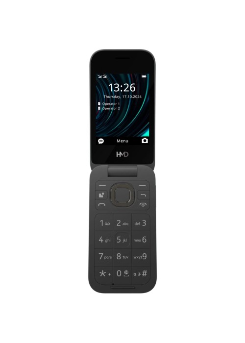 Смартфон HMD 2660 4G Flip DS Black