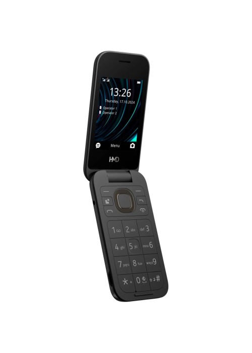 Смартфон HMD 2660 4G Flip DS Black