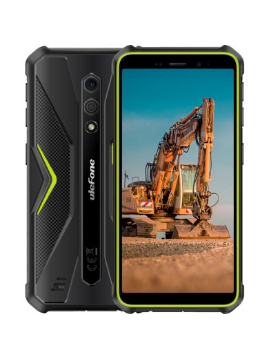 Смартфон Ulefone Armor X12 3/32Gb Black Green (6937748735632)