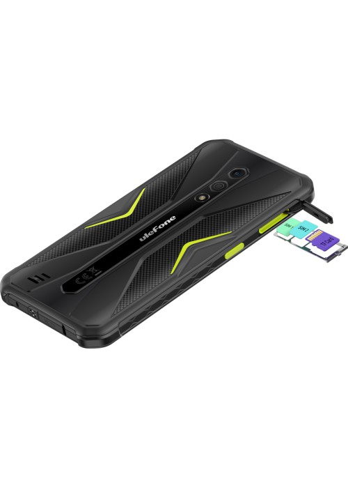 Смартфон Ulefone Armor X12 3/32Gb Black Green (6937748735632)
