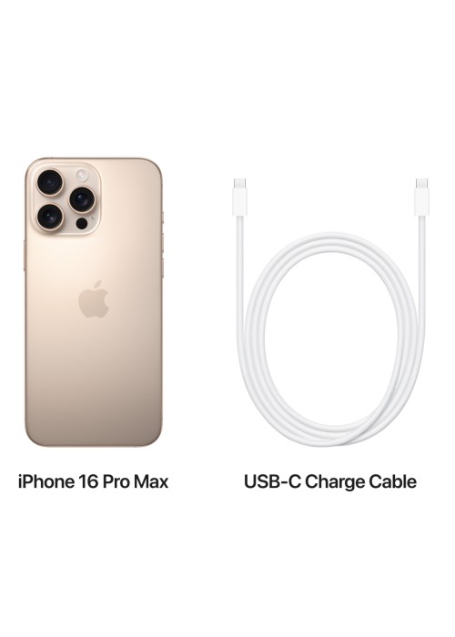 Смартфон Apple iPhone 16 Pro Max 512GB Desert Titanium (REF A+) BREEZY (2QMYX23)