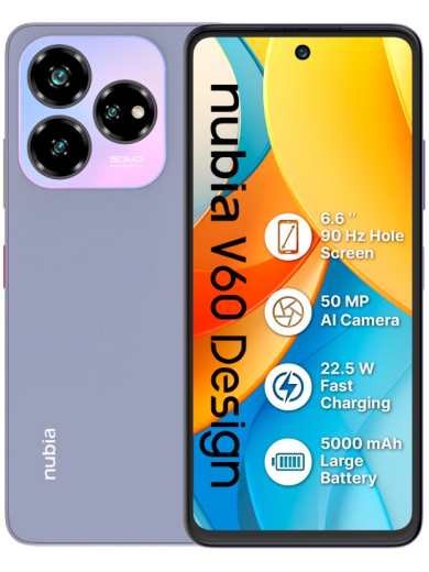 Смартфон Nubia V60 Design 6/256GB Purple