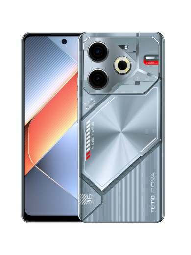 Смартфон Tecno Pova 6 Neo (LI6) 8/256GB Starry Silver (4894947023637)