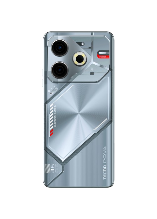 Смартфон Tecno Pova 6 Neo (LI6) 8/256GB Starry Silver (4894947023637)
