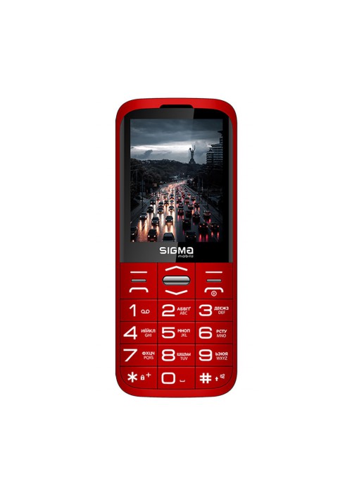 Мобільний телефон Sigma Comfort 50 Grace Type-C Red (4827798121825)