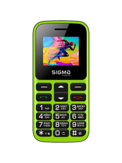 Мобільний телефон Sigma Comfort 50 HIT2020 Green (4827798120941)