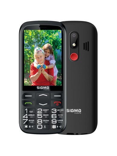 Мобільний телефон Sigma Comfort 50 Optima Type-C Black (4827798122310)